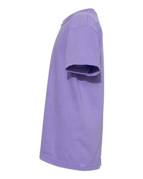 Comfort Colors 9018, Youth Garment-dyed Heavyweight T-shirt, Violet