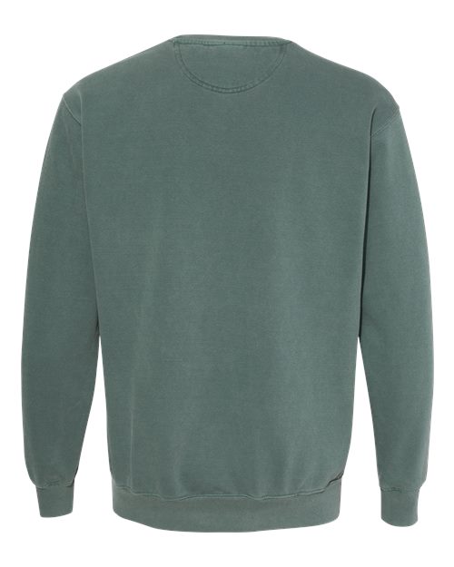 Comfort Colors 1566, Unisex Garment-dyed Crewneck Sweatshirt, Blue Spruce