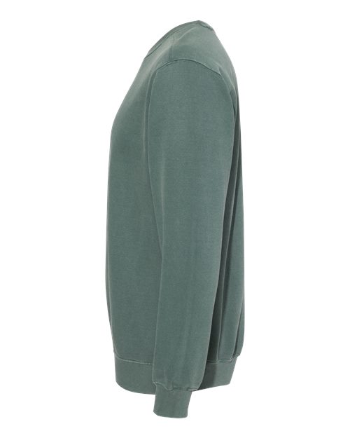Comfort Colors 1566, Unisex Garment-dyed Crewneck Sweatshirt, Blue Spruce