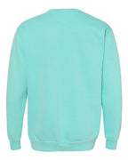 Comfort Colors 1566, Unisex Garment-dyed Crewneck Sweatshirt, Chalky Mint