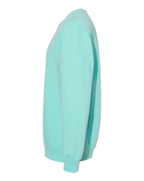 Comfort Colors 1566, Unisex Garment-dyed Crewneck Sweatshirt, Chalky Mint