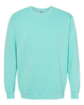 Comfort Colors 1566, Unisex Garment-dyed Crewneck Sweatshirt, Chalky Mint