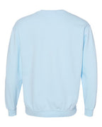 Comfort Colors 1566, Unisex Garment-dyed Crewneck Sweatshirt, Chambray