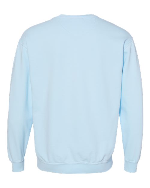 Comfort Colors 1566, Unisex Garment-dyed Crewneck Sweatshirt, Chambray