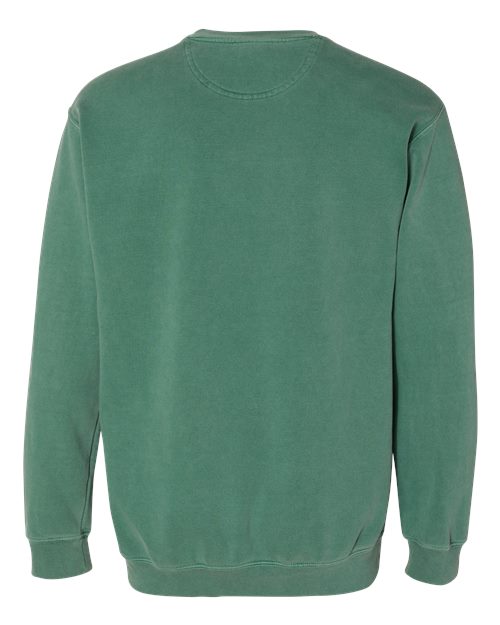 Comfort Colors 1566, Unisex Garment-dyed Crewneck Sweatshirt, Light Green