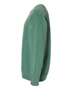 Comfort Colors 1566, Unisex Garment-dyed Crewneck Sweatshirt, Light Green