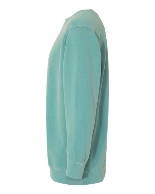 Comfort Colors 1566, Unisex Garment-dyed Crewneck Sweatshirt, Seafoam