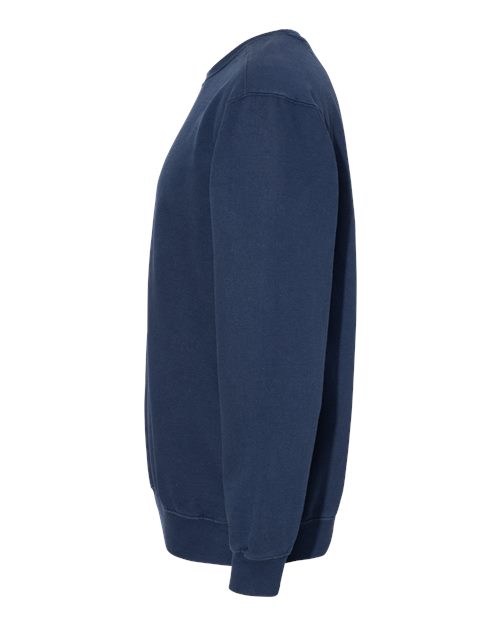 Comfort Colors 1566, Unisex Garment-dyed Crewneck Sweatshirt, True Navy