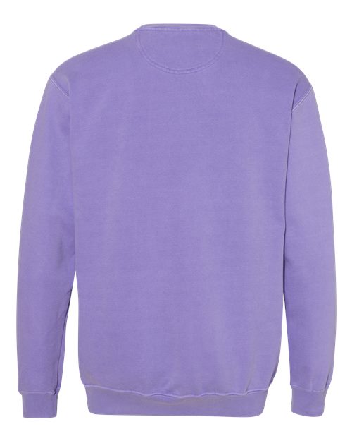 Comfort Colors 1566, Unisex Garment-dyed Crewneck Sweatshirt, Violet