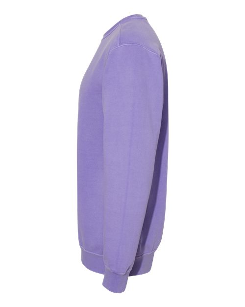 Comfort Colors 1566, Unisex Garment-dyed Crewneck Sweatshirt, Violet