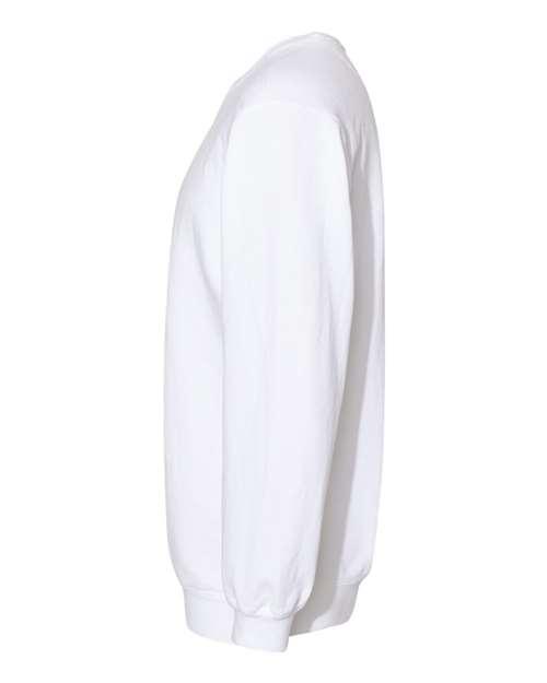 Comfort Colors 1566, Unisex Garment-dyed Crewneck Sweatshirt, White