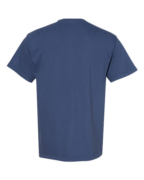 Comfort Colors 1717, Unisex Garment-dyed Heavyweight T-shirt, China Blue