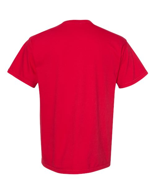 Comfort Colors 1717, Unisex Garment-dyed Heavyweight T-shirt, Red