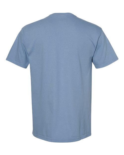 Comfort Colors 1717, Unisex Garment-dyed Heavyweight T-shirt, Washed Denim