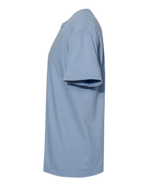 Comfort Colors 1717, Unisex Garment-dyed Heavyweight T-shirt, Washed Denim