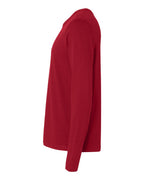 Next Level 3601, T-Shirts - Long Sleeve, Cardinal