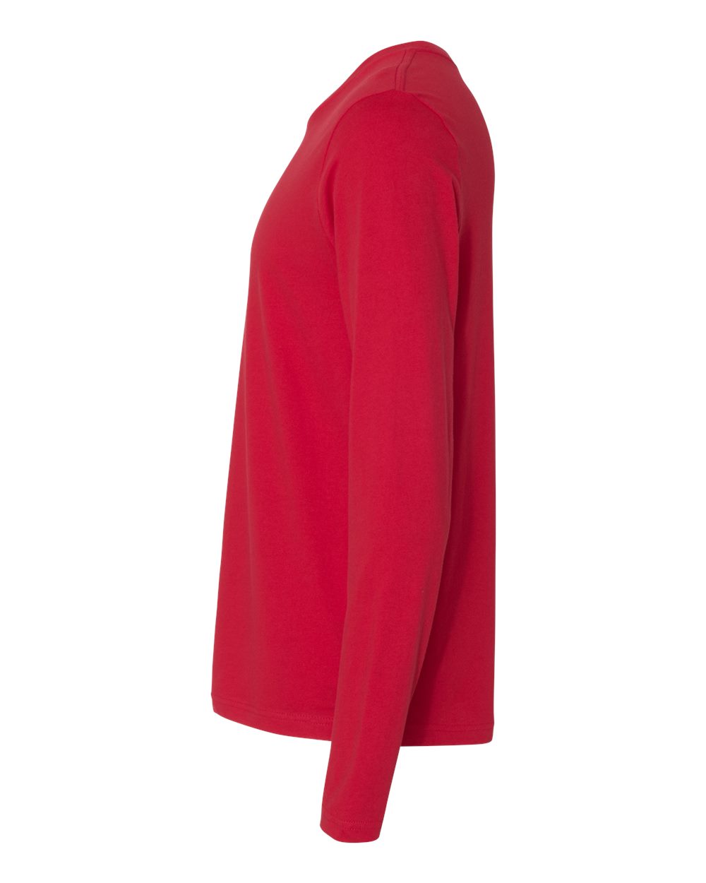 Next Level 3601, T-Shirts - Long Sleeve, Red