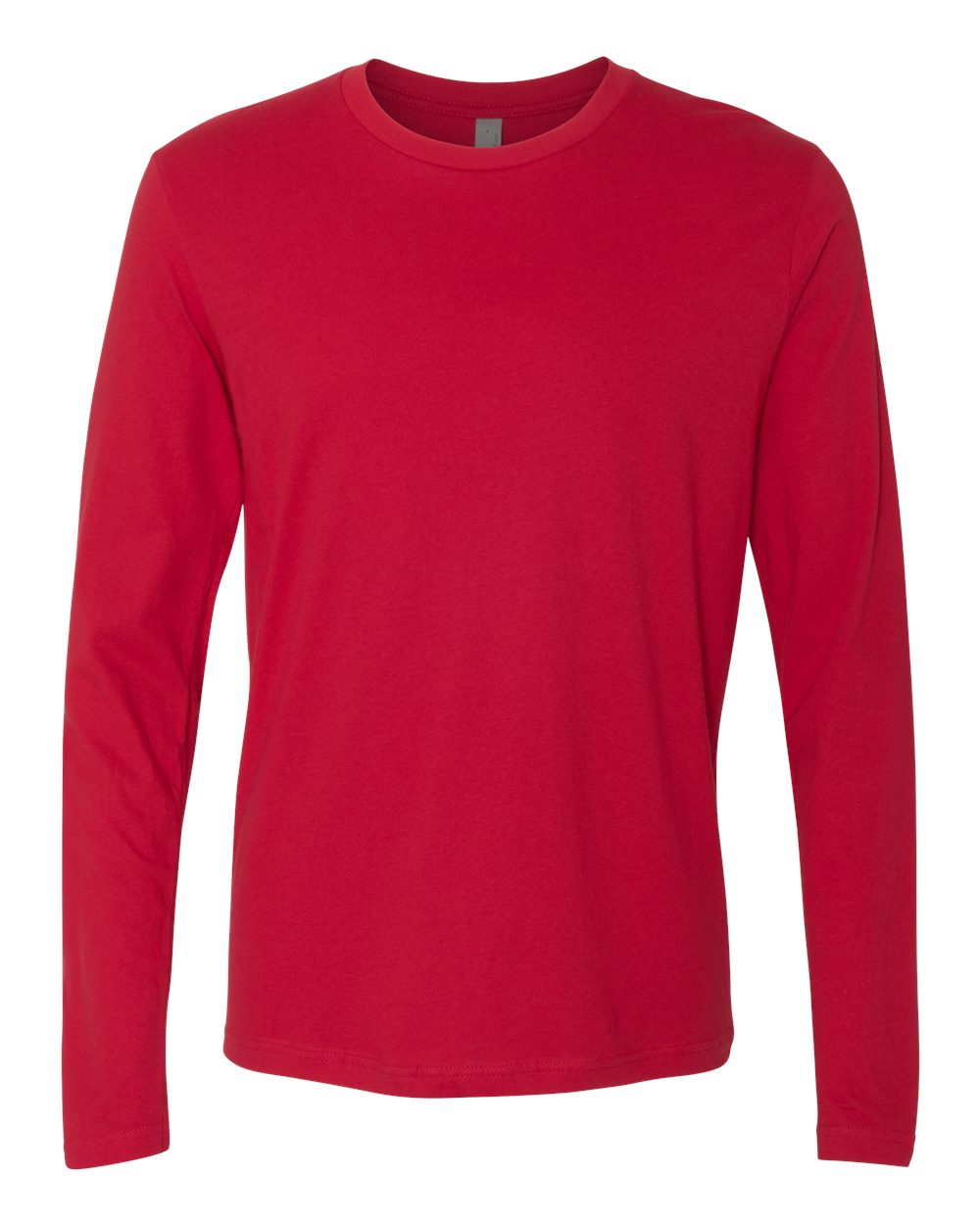 Next Level 3601, T-Shirts - Long Sleeve, Red