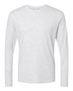 Next Level 6071, T-Shirts - Long Sleeve, Heather White