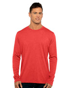 Next Level 6071, T-Shirts - Long Sleeve, Vintage Red