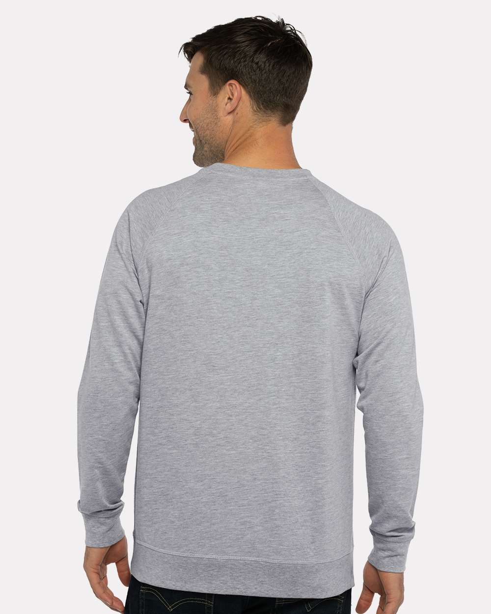 Next Level 4168, 9000, Heather Grey