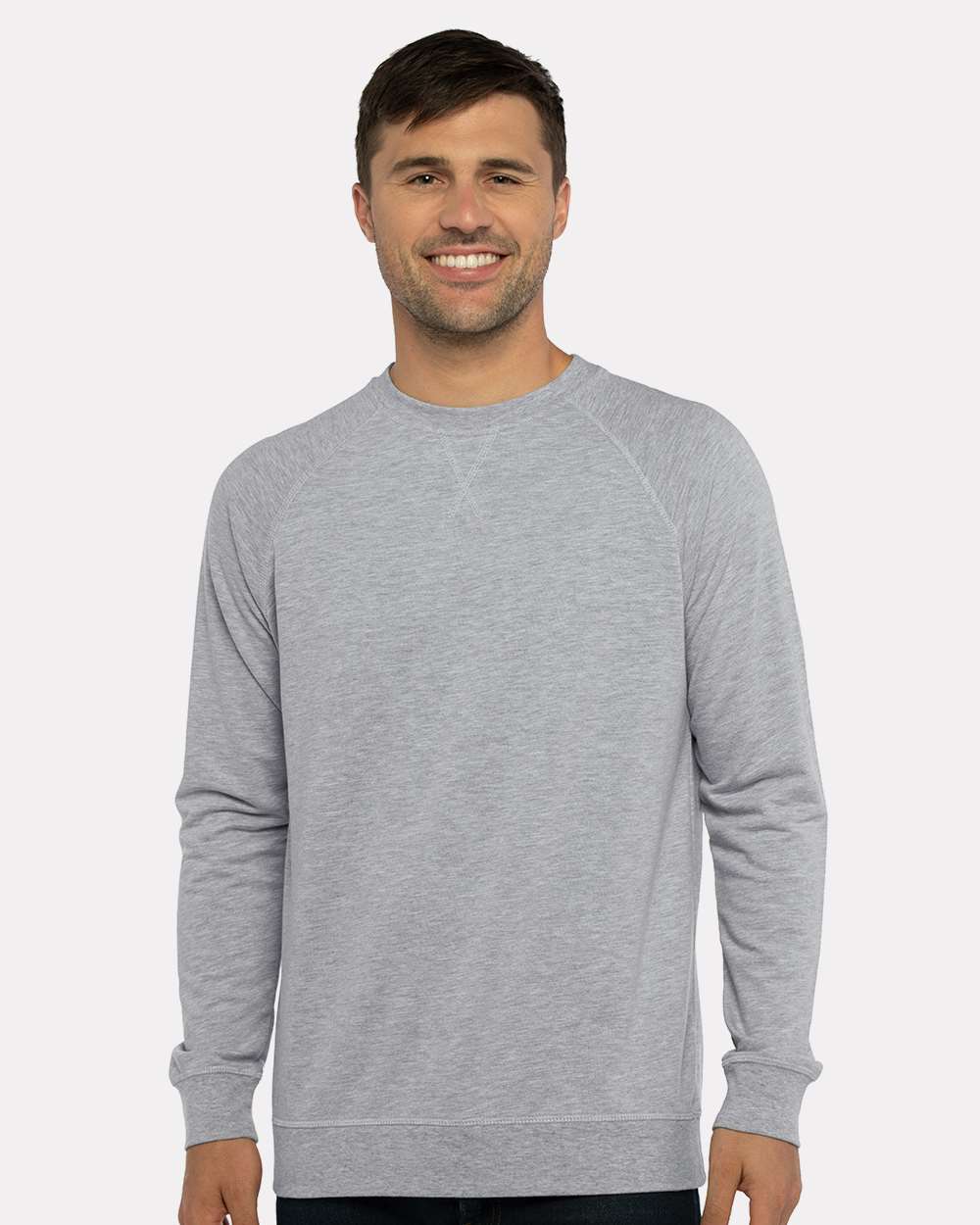 Next Level 4168, 9000, Heather Grey