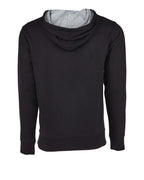 Next Level 9301, Fleece - Premium - Hood, Black/ Heather Grey