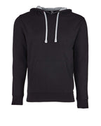 Next Level 9301, Fleece - Premium - Hood, Black/ Heather Grey