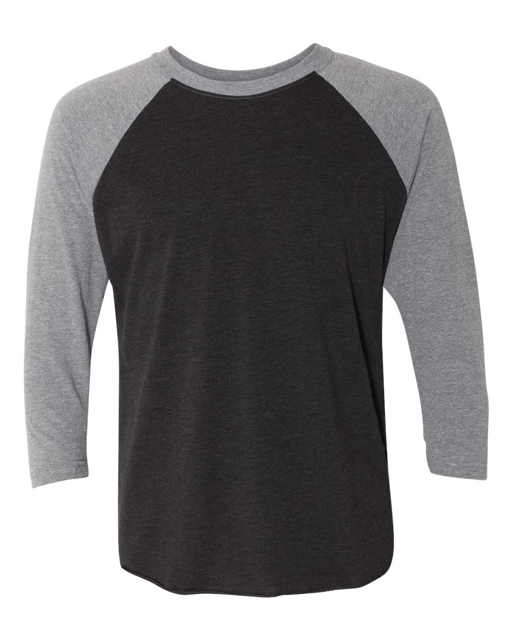 Premium Heather Sleeves/ Vintage Black Body