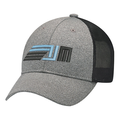 Polyester Heather / Soft Polyester Mesh 4H647M, Ajm 6 Panel Constructed Full-fit (mesh Back), Default