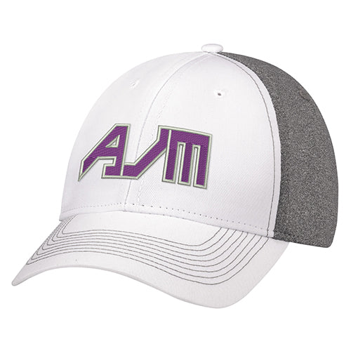 Polycotton / Polyester Heather 4K867M, Ajm 6 Panel Constructed Full-fit, Default