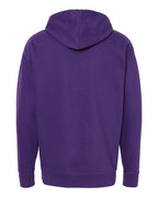 Independent Trading Co. SS4500, Unisex Midweight Hooded Sweatshirt, Purple