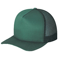 Polycotton / Polyester Mesh 5050M, Ajm 5 Panel Traditional (mesh Back), Forest