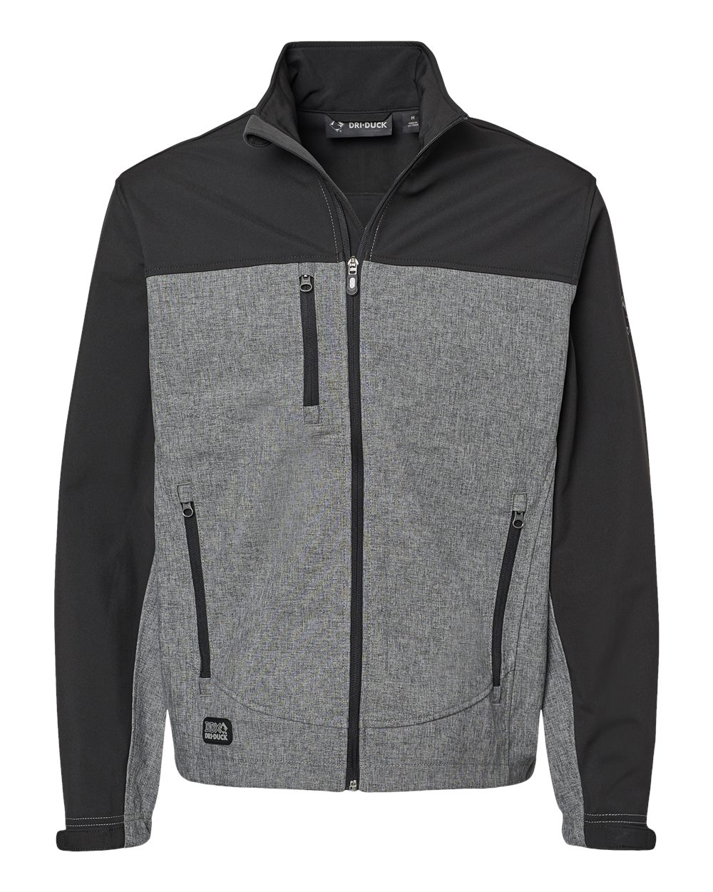 DRI DUCK 5350, Outerwear, Black Heather/ Black