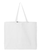 Q-Tees Q600, 4324 25l Jumbo Tote, White