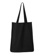 Q-Tees Q125400, 27l Jumbo Shopping Bag, Black