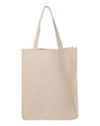 Q-Tees Q125400, 27l Jumbo Shopping Bag, Natural