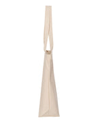 Q-Tees Q611, 25l Zippered Tote, Natural