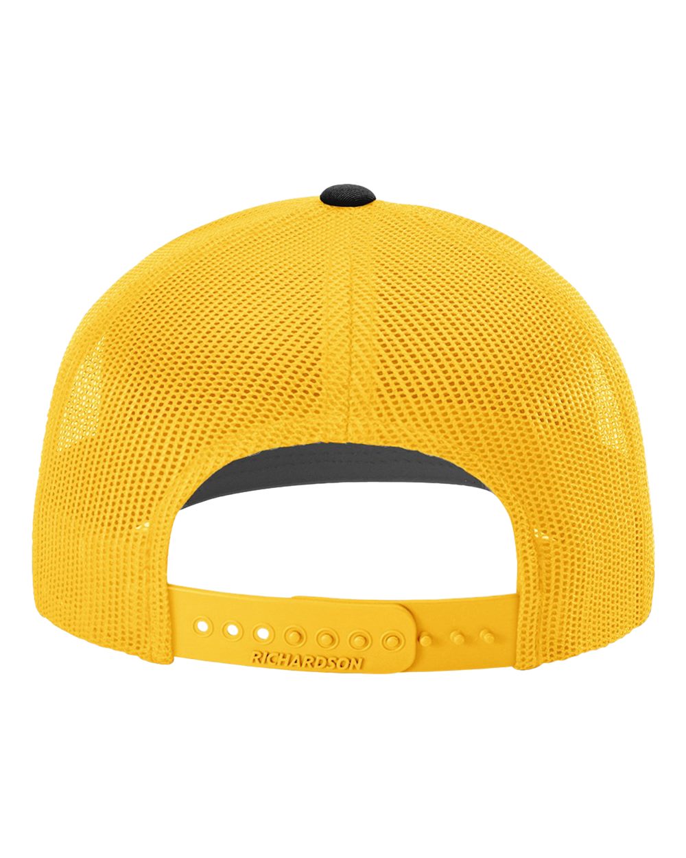Richardson 112, Snapback Trucker Cap, Black/ Gold