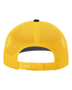 Richardson 112, Snapback Trucker Cap, Black/ Gold