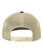Richardson 112, Snapback Trucker Cap, Brown/ Khaki