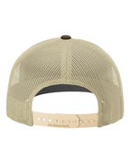Richardson 112, Snapback Trucker Cap, Brown/ Khaki
