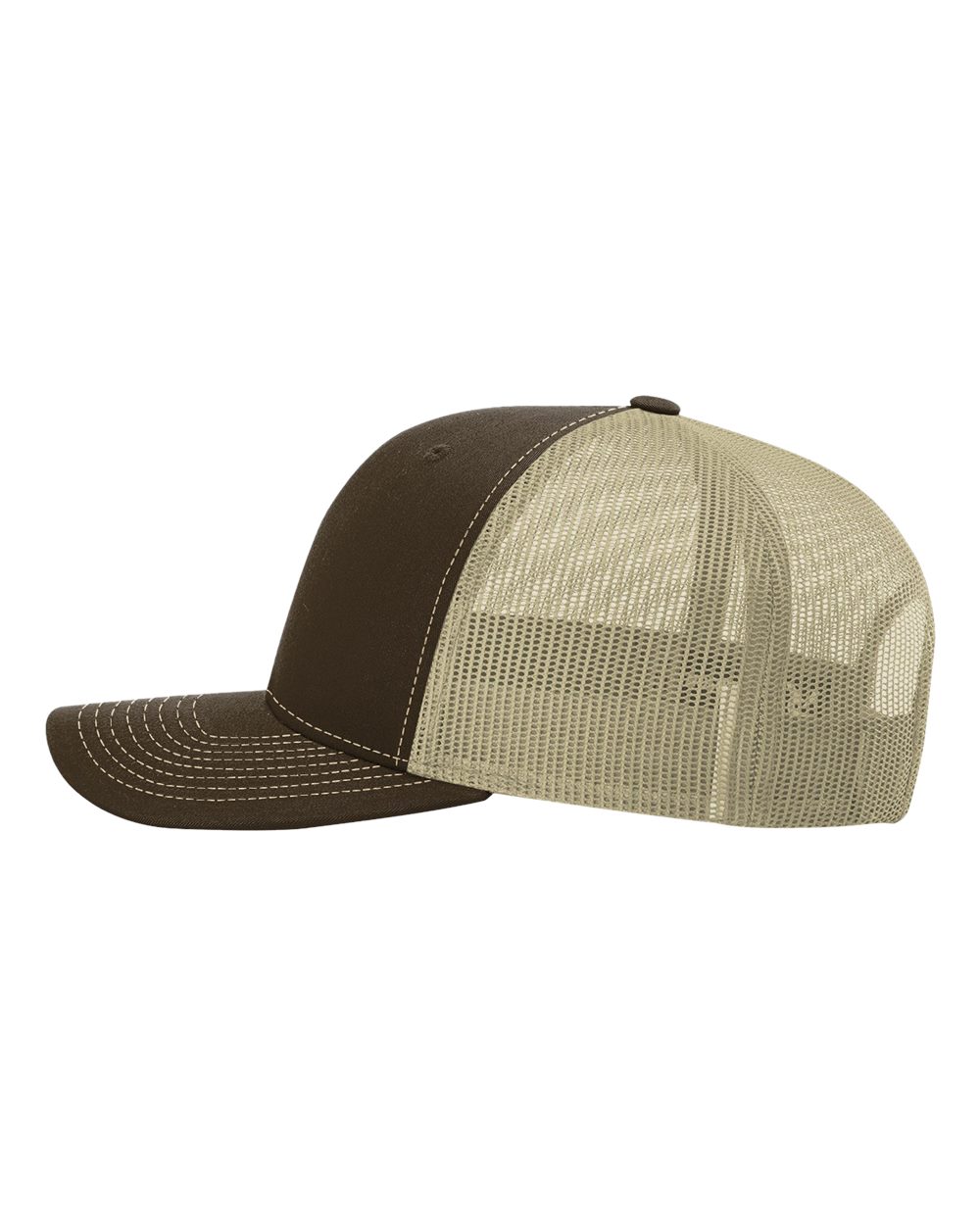 Richardson 112, Snapback Trucker Cap, Brown/ Khaki
