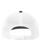 Richardson 112, Snapback Trucker Cap, Navy/ White