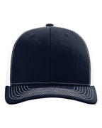 Richardson 112, Snapback Trucker Cap, Navy/ White