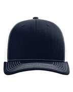 Richardson 112, Snapback Trucker Cap, Navy/ White