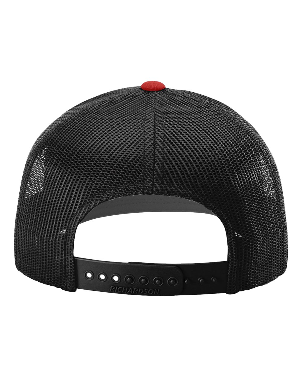 Richardson 112, Snapback Trucker Cap, Red/ Black
