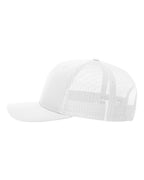 Richardson 112, Snapback Trucker Cap, White