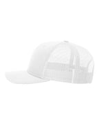 Richardson 112, Snapback Trucker Cap, White