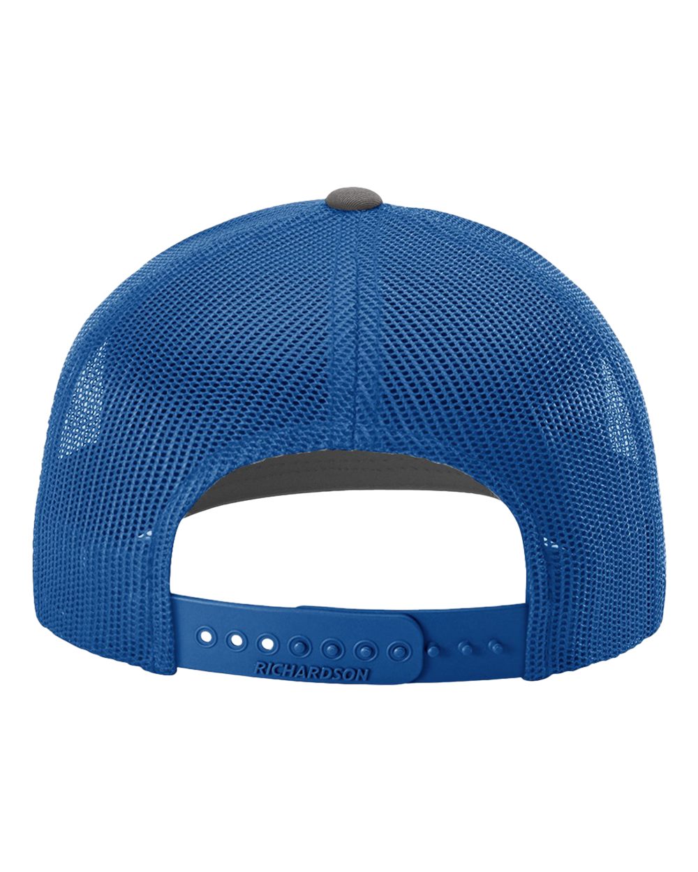 Richardson 112, Snapback Trucker Cap, Charcoal/ Royal